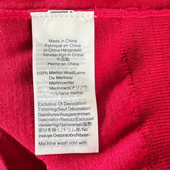 New J. Crew Tippi Sweater Lace Collar Merino Wool Women's Plus Size 2X - Picture 6 of 8